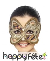 Loup papillon arlequin Vénitien