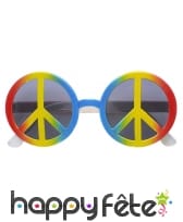 Lunettes peace and love, image 1