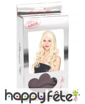 Longue perruque blonde bouclée, luxe, image 2