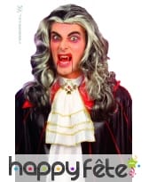 Longue perruque bouclée de vampire