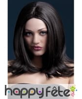 Longue perruque brune de 43cm. Sophia