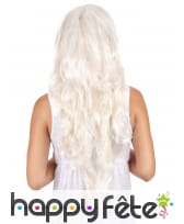 Longue perruque d'ange avec fils dorés, image 1