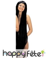 Longue perruque de sirene blonde ou noire, image 1