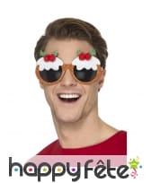 Lunettes Pudding de Noël, image 1