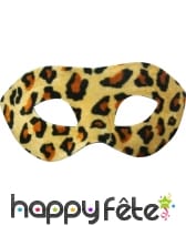 Loup panthère en velours