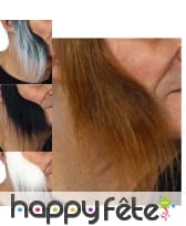 Longues rouflaquettes adhésives