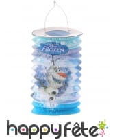 Lampion Reine des Neiges de 28 cm, en papier, image 1