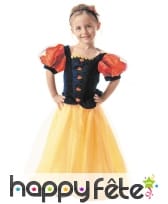 Longue robe de Blanche pour enfant