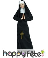 Longue robe de nonne pour femme, image 3