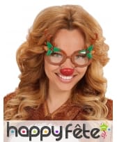 Lunettes renne de Noël pour adulte, image 1