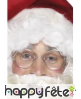 Lunettes rondes de père Noël