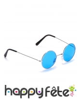 Lunettes rondes et colorées de hippie, image 1