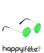 Lunettes rondes et colorées de hippie, image 4
