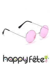 Lunettes rondes et colorées de hippie, image 5