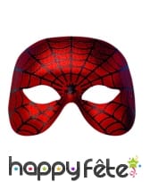 Loup rouge imprimé toile d'araignée