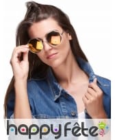 Lunettes rondes monture métalliques, image 1