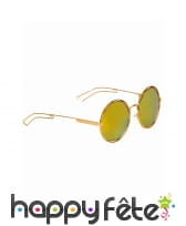 Lunettes rondes monture métalliques, image 2