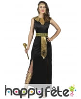 Longue robe noire egyptienne pour femme, image 1