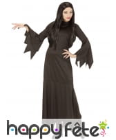 Longue robe noire pointue de sorcière, adulte, image 1