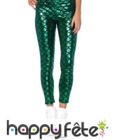 Legging sirène vert pour adulte