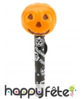 Lampe torche citrouille