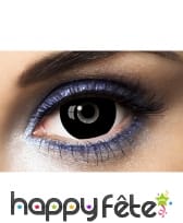 Lentilles totalement noires