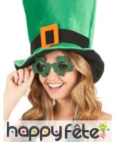 Lunettes trèfle pour la Saint-Patrick, image 1