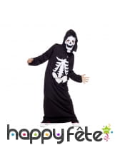 Longue tunique squelette pour enfant