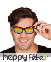 Lunettes verres arc en ciel