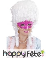 Loup vénitien découpé avec strass et paillettes, image 3