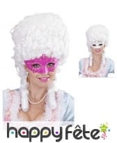 Loup vénitien découpé avec strass et paillettes