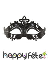 Loup vénitien en strass et paillettes, image 1