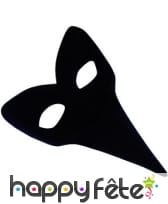 Loup vénitien long nez noir