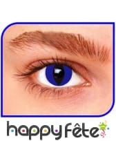 Lentilles yeux de chat bleu