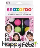 Maquillage 8 couleurs fille, Snazaroo