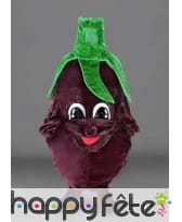 Mascotte aubergine