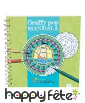 Mandala à colorier, modèles masculins