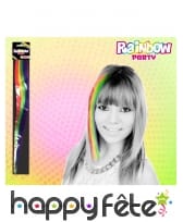 Mèche arc-en-ciel pour cheveux, 38cm, image 1