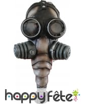 Masque à gaz en latex, intégral