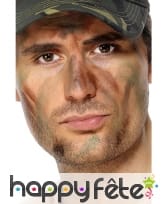 Maquillage armée (marron, vert, noir), image 1