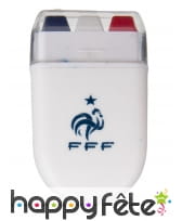 Maquillage bleu blanc rouge FFF