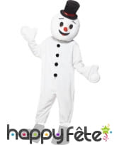Mascotte bonhomme de neige