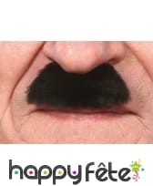 Moustaches brosse noire