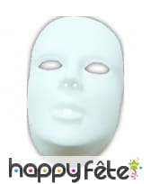 Masque blanc pour femme à decorer, image 1