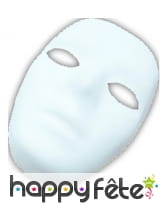 Masque blanc pour femme à decorer, image 2