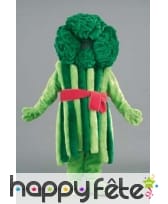 Mascotte brocolis vert