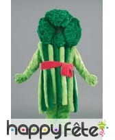 Mascotte brocolis vert