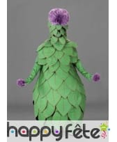 Mascotte chardon/artichaut vert