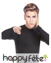 Masque carton de Justin Bieber en carton, image 1