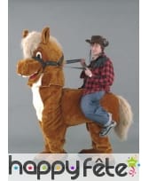 Mascotte cheval et cavalier